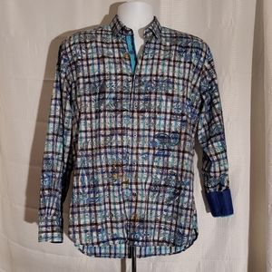 Visconti Black size M mens shirt.